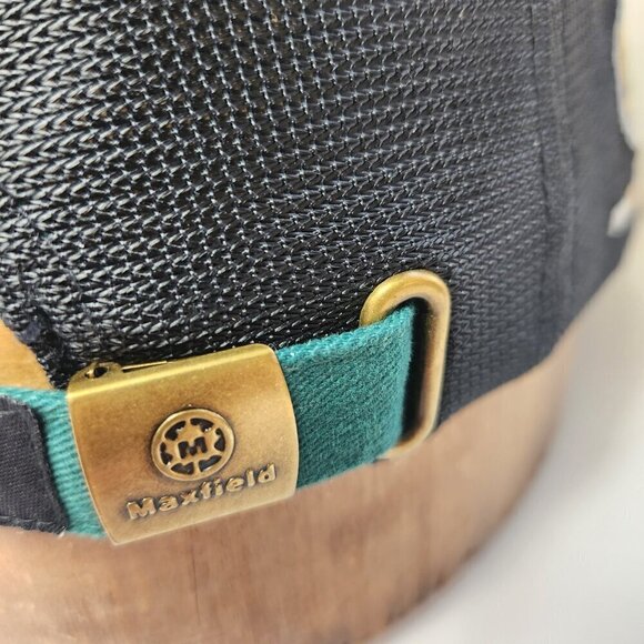 Fersten Maxfield Men's Hat Cap Two-tone Green and Black Mesh Back Adjustable New - Picture 8 of 12